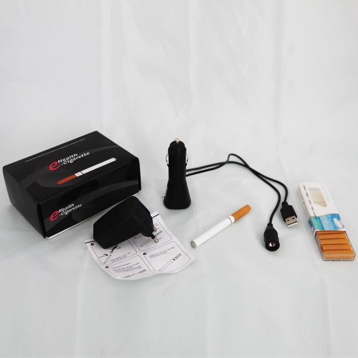 Electronic cigarette kit with 10 white tobacco flavour refills at 38.94
