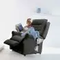 Electric medical lift chair Madison Plus microfiber
