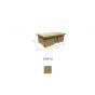 Single wooden Step Stool Ecopostural A4412