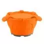 Thermodynamic bowl with lid orange Holtex