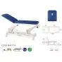 Hydraulic Massage Table in 2 parts Ecopostural C3753