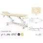 Electric Massage Table in 2 parts Ecopostural C5543