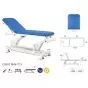 Ecopostural 2 section table, with circular rail foot control C3551