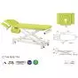 Hydraulic Massage Table in 2 parts with armrests Ecopostural C7744