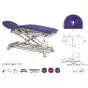 Electric Massage Table in 3 parts with peripheral bar Ecopostural C7921