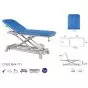 Electric Massage Table in 2 parts with peripheral bar Ecopostural C7952