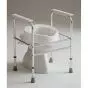 Aluminium toilet frame chair Adeo Invacare