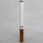 Electronic cigarette kit with 10 white tobacco flavour refills