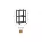 Wooden trolley three tiers Ecopostural A4474W