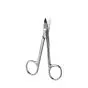 Scissors Straight Crowns, 11.5 cm, curved Holtex