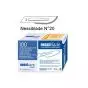 Sterile scalpel blade disposable N20 LCH Nessiblade box of 100