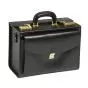 Leather Home Care briefcase Black Deboissy