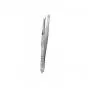 square jaw tweezers Hunter Holtex 8 cm