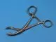 Forceps Verbrugge, gearbox, sharp jaws, angled, 15 cm Hotlex