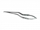 Yasargil Micro Scissors, curved, 20 cm Holtex