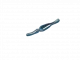 Hemostatic clamp Wecker, 5 cm, curved Holtex
