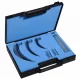 Laryngoscope box F / O, 3 blades Mc Intosh n2, 3.4 and 1 Handle Holtex