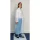PE visitor white coat with 3 pressures PROFILE CHL Pack of 10 individually wrapped coat