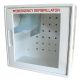Defibrillator Def-I Colson storage cabinet with alarm