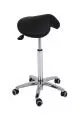 Ecopostural PONY saddle stool with chromium-plated base Ecopostural S3630