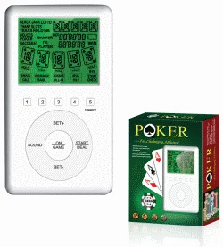 Electronic poker game Hestec