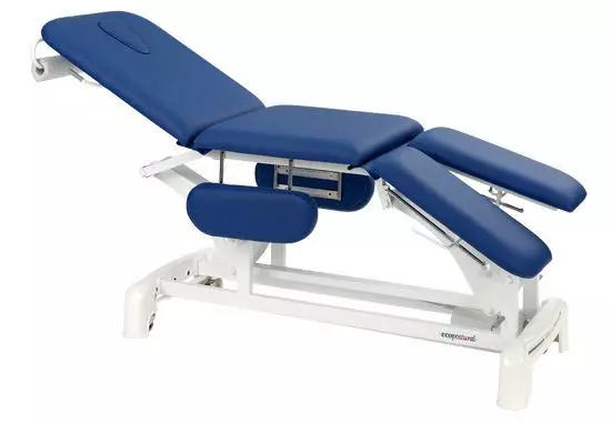 Ecopostural chiropody electric table with arm rests C3539