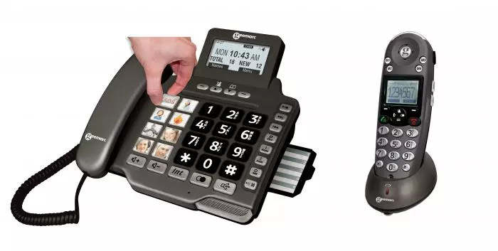 Geemarc Amplidect 355 Combo Desk and Cordless Phone