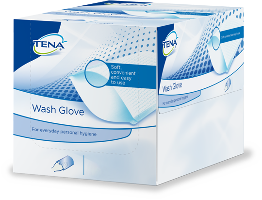 Unplasticized TENA Wash Glove 200 pieces