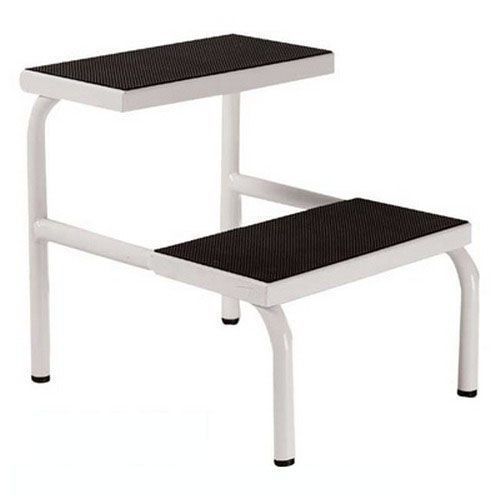 White metal sales step stool
