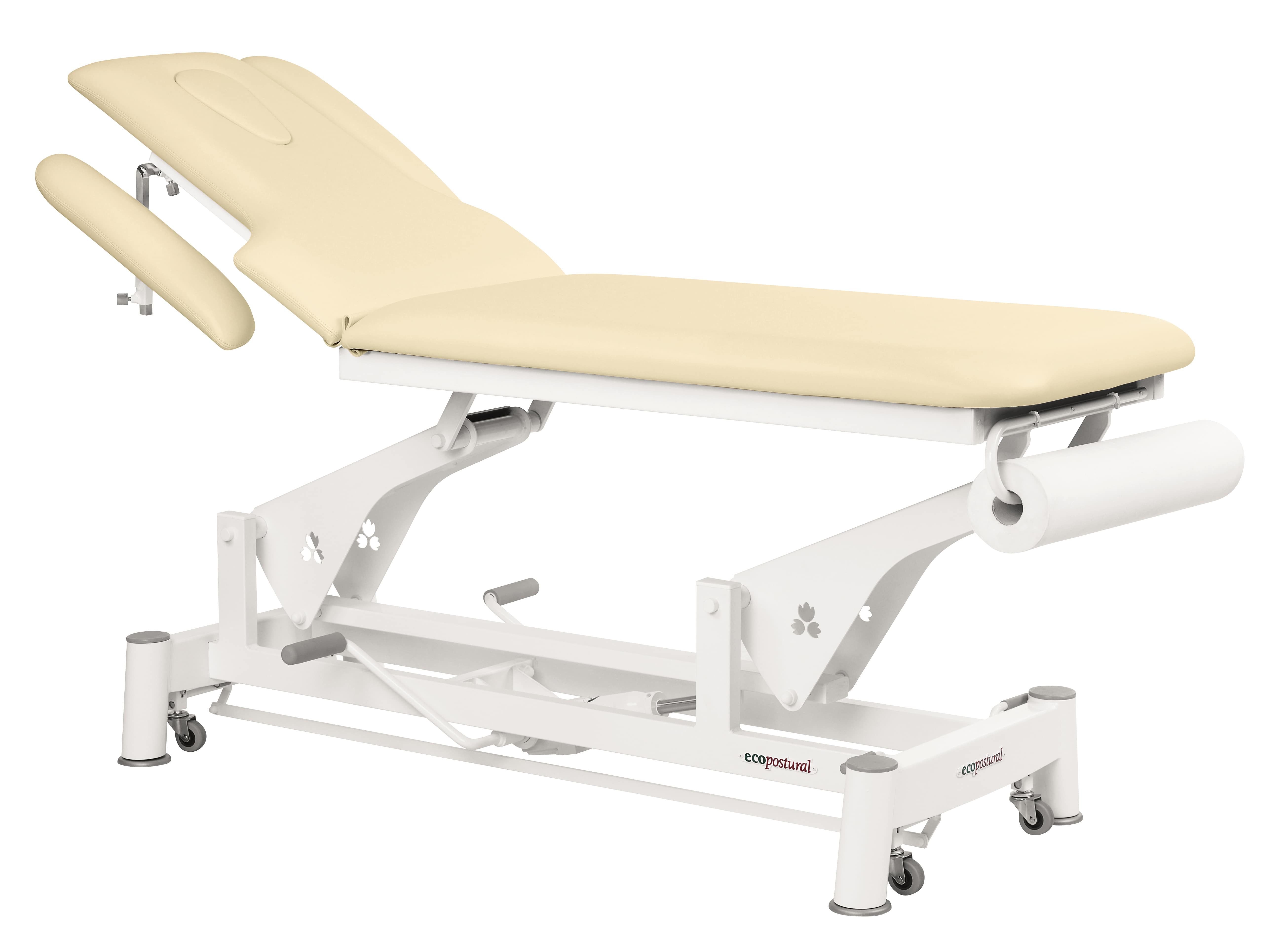 Hydraulic shop massage table