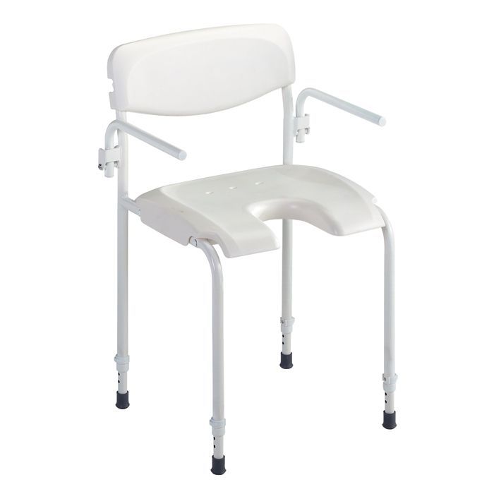 Shower Chair with Back Rest and Armrests Alizé Invacare for £85.67