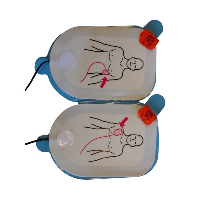 Pair of pediatric electrodes for Defibtech Defibrillator for S
