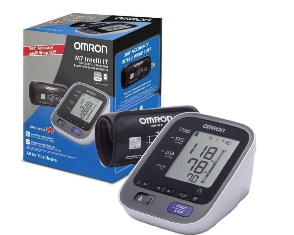 Omron M7 Intelli It Blood Pressure Monitor At Only £6885