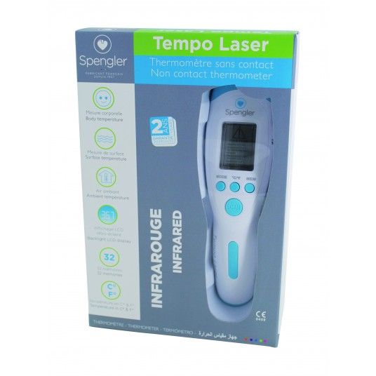 Thermomètre sans contact Tempo Easy Spengler