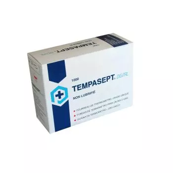 cover for Electronic thermometer Tempasept, unlubricated, box of 1000 pieces