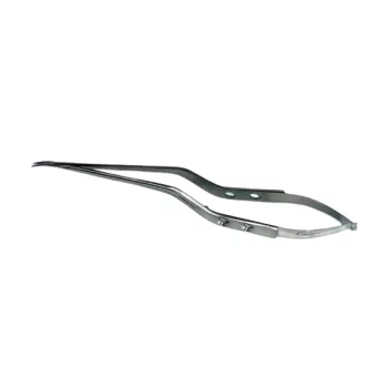 Yasargil Micro Scissors, curved, 20 cm Holtex