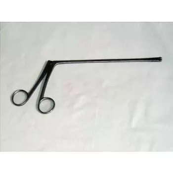 Berger Uterine Biopsy Clamp , round cut, 20 cm x 5 mm Holtex