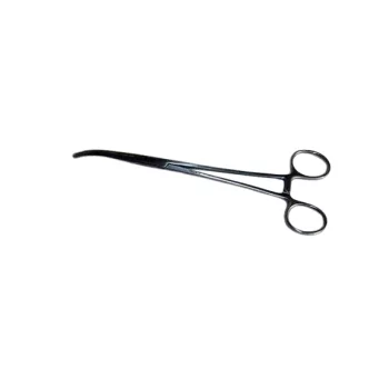 Clip peritoneum, 20.5 cm, curved holtex