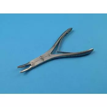 Gouge forceps Beyer, double articulation, 18 cm, 3.5 mm jaw Holtex