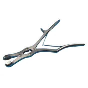 Gouge forceps Sauerbrck, 4 joints, right, 30 cm, 19 mm jaw Holtex