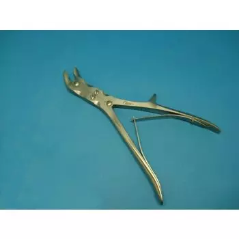 forceps Gouge Stille, 4 joints, against-angled, 23 cm, 7 mm jaw Holtex