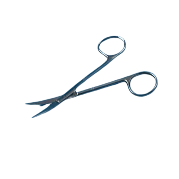 Gum scissors, curves, 11, 5 cm holtex