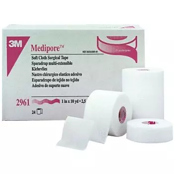 multi-extensible non-woven hypoallergenic Plaster 3M Medipore 2 units