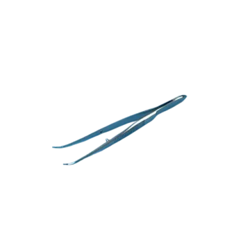 Dissection Graefe forceps, fine, iris, 10 cm, 1/2 curve, A / G holtex