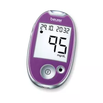 Beurer plum GL 44 mg/dL blood glucose monitor