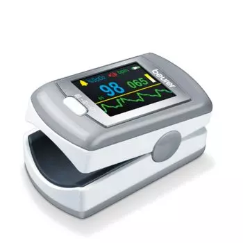 Compact fingertip pulse oximeter Beurer PO 80