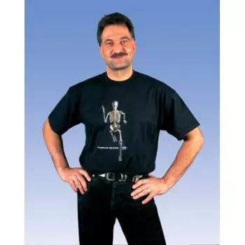 Anatomical T-Shirt "I'm going one step further, XL W41099