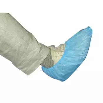 Shoe covers for visitor, in polyethylene LCH bag of 100 pieces