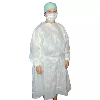Waterproof PE protective coat LCH unsterile Bag of 10