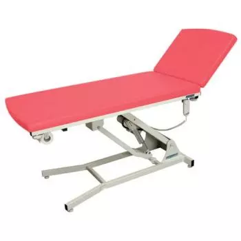 Examination couch height adjustable electrical Beaumond Promotal upholstery flat 23002